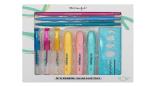	Conjunto - Set of Markers, Pens and Stencils for Marvelous Designs