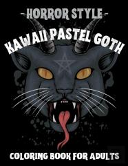 - Horror Style - Kawaii Pastel Goth Coloring Book For Adults