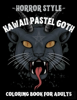 Bertrand.pt - - Horror Style - Kawaii Pastel Goth Coloring Book For Adults