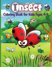 -Insect Coloring Book For Kids Ages 4-8