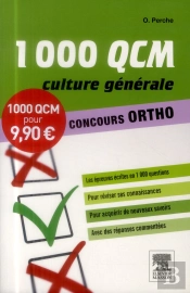1 200 Qcm Culture Générale ; Concours Ortho