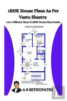 1 Bhk House Plans As Per Vastu Shastra