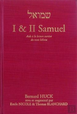 Bertrand.pt - 1 Et 2 Samuel - Aide À La Lecture Cursive Du Texte Hébreu