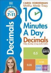 10 Minutes A Day Decimals, Ages 7-11 (Key Stage 2)