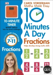 10 Minutes A Day Fractions, Ages 7-11 (Key Stage 2)