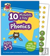 10 Minutes A Day Phonics For Ages 3-5 (With Over 100 Stickers)