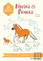 10 Step Drawing: Horses & Ponies