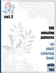 100 Amazing Patterns An Adult Coloring Book With Fun Vol.2
