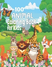 100 Animal Coloring Book For Kids
