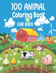 100 Animal Coloring Book For Kids