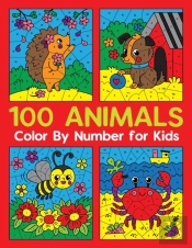 100 Animals Color By Number For Kids
