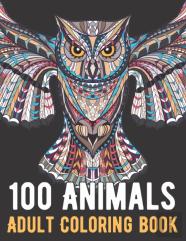 100 Animals Coloring Book