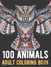 100 Animals Coloring Book