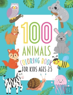 Bertrand.pt - 100 Animals Coloring Book For Kids Ages 2-5