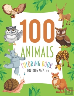 Bertrand.pt - 100 Animals Coloring Book For Kids Ages 3-6