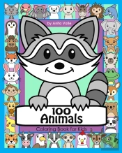 100 Animals Coloring Book For Kids