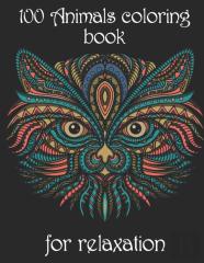 100 Animals Coloring Book For Relaxation