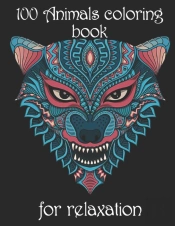 100 Animals Coloring Book For Relaxation