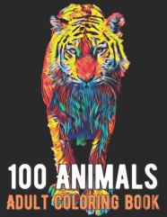 100 Animals Coloring Book