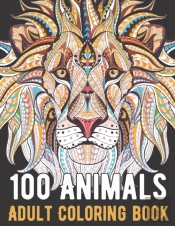 100 Animals Coloring Book