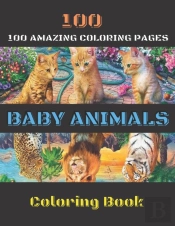 100 Baby Animals Coloring Book