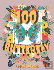 100 Butterfly Coloring Book