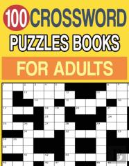 100 Crossword Puzzles Books For Adults