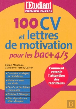 Bertrand.pt - 100 Cv Et Lettres De Motivation Pour Les Bacs +4/5