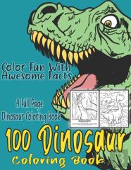 100 Dinosaur Coloring Book