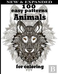 100 Easy Patterns Animals For Coloring