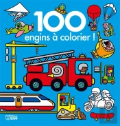 100 Engins À Colorier