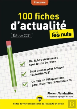 Bertrand.pt - 100 Fiches D'Actualité Pour Les Nuls ; Concours (3e Édition)