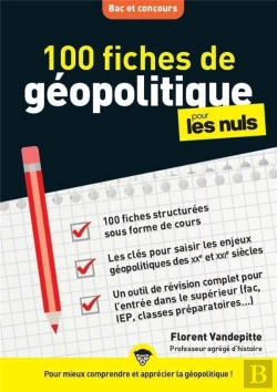 Bertrand.pt - 100 Fiches De Géopolitique Pour Les Nuls Concours