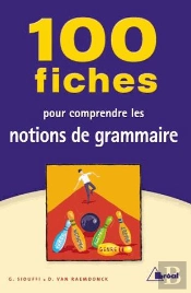 100 Fiches Pour Comprendre Les Notions De Grammaire