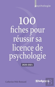 100 Fiches Pour Réussir Sa Licence De Psychologie