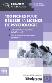 100 Fiches Pour Reussir Sa Licence De Psychologie