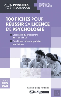 Bertrand.pt - 100 Fiches Pour Reussir Sa Licence De Psychologie