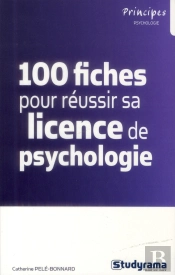 100 Fiches Pour Reussir Sa Licence De Psychologie