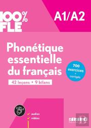 100% Fle : Phonétique Essentielle Du Français ; A1/A2 ; Livre + Didierfle.App