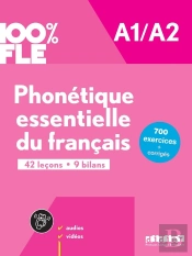 100% Fle : Phonétique Essentielle Du Français ; A1/A2 ; Livre + Didierfle.App