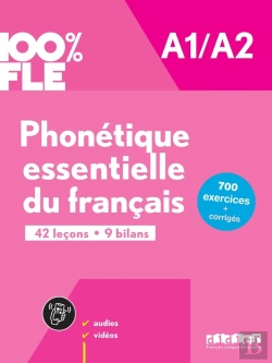 Bertrand.pt - 100% Fle : Phonétique Essentielle Du Français ; A1/A2 ; Livre + Didierfle.App