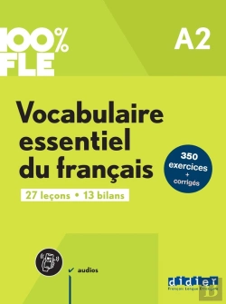 Bertrand.pt - 100% Fle : Vocabulaire Essentiel Du Français ; A2 ; Livre + Didierfle.App