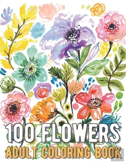 Bertrand.pt - 100 Flowers Coloring Book