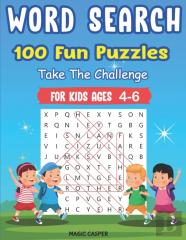 100 Fun Word Search Puzzles For Kids Ages 4-6