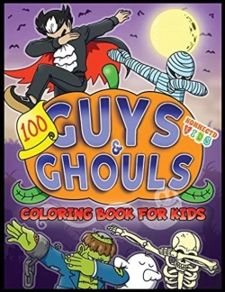 Bertrand.pt - 100 Guys And Ghouls Coloring Book For Kids