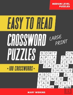 Bertrand.pt - 100 Large Print Easy To Read Medium Level Crossword Puzzles