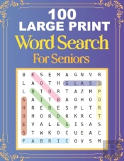 100 Large Print Word Search For Seniors