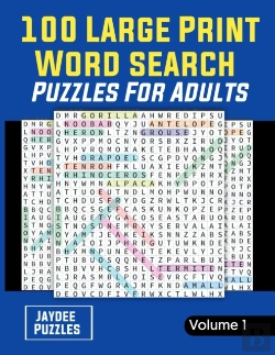 Bertrand.pt - 100 Large Print Word Search Puzzles For Adults