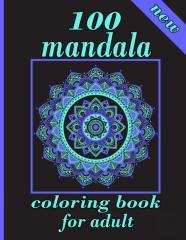 100 Mandala Coloring Book For Adults