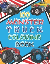 100 Monster Truck Coloring Book